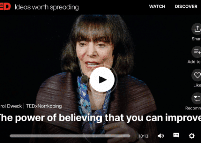 Carol Dweck Ted Talk