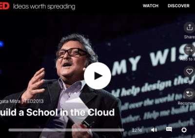 Sugata Mitra Ted Talk