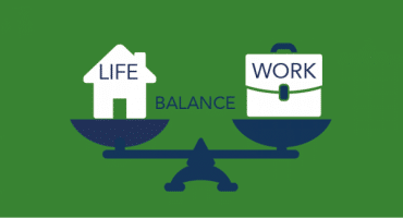 work life balance scales