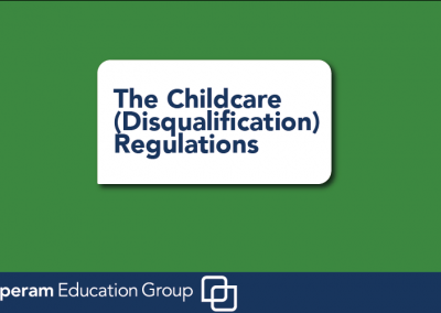 childcare disqualification regulations
